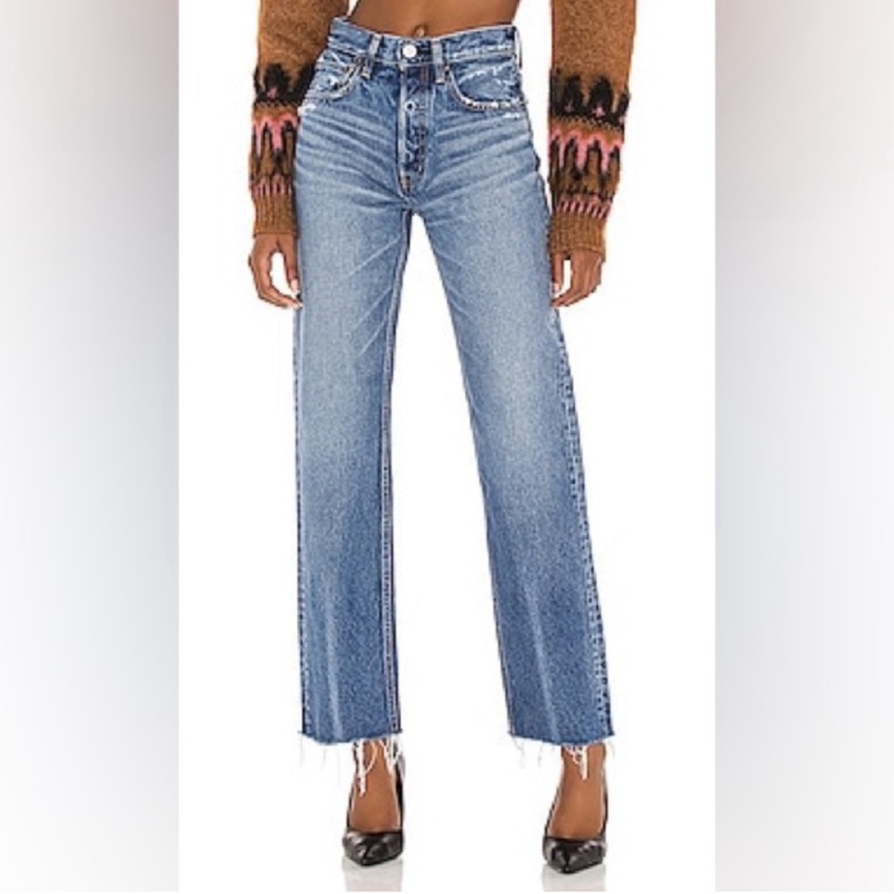 Moussy vintage Ashley’s Wide Straight cut Jeans size 31